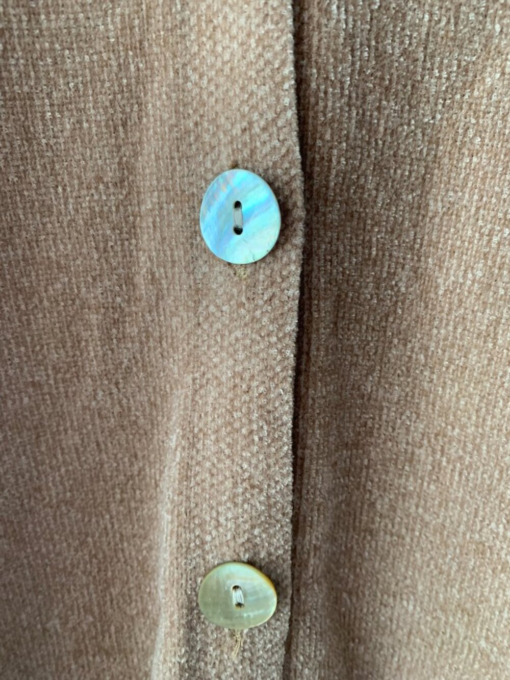 Barefoot Dreams CozyChic Lite Oversized Tan Button-Up Cardigan 1X EUC - Picture 7 of 12